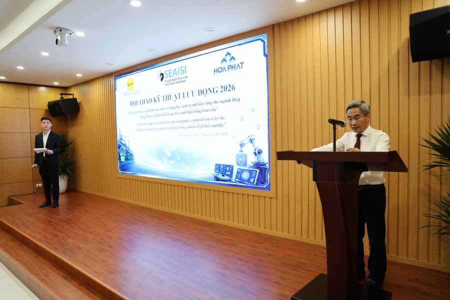 [Hội thảo Kỹ thuật lưu động Đông Nam Á năm 2026 tại Khu liên hợp Thép Hoà Phát Hải Dương