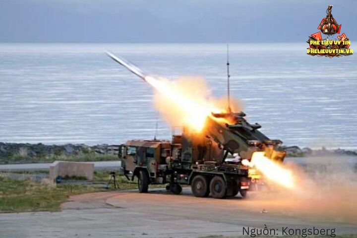 Tên lửa hành trình diệt hạm Naval Strike Missile (NSM). Nguồn: Kongsberg